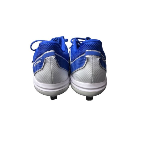 NEW! Adidas Ion 7 Baseball Cleats Royal Blue White Lightweight Men's Size 13 - Picture 5 of 9
